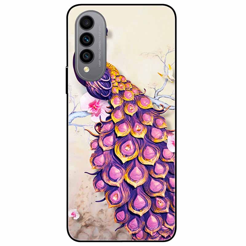Чехол для Wiko T50 Чехол для телефона T 50 Мягкий силикон Ударопрочный ТПУ Задние крышки для Wiko T50 WikoT50 4G 6.6'' Fundas Coques Животные