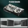 Replacement Hard Faceplate Anti Scratch Shell Protector Cover Game Console Dustproof Case Fit for Slim Disc Version