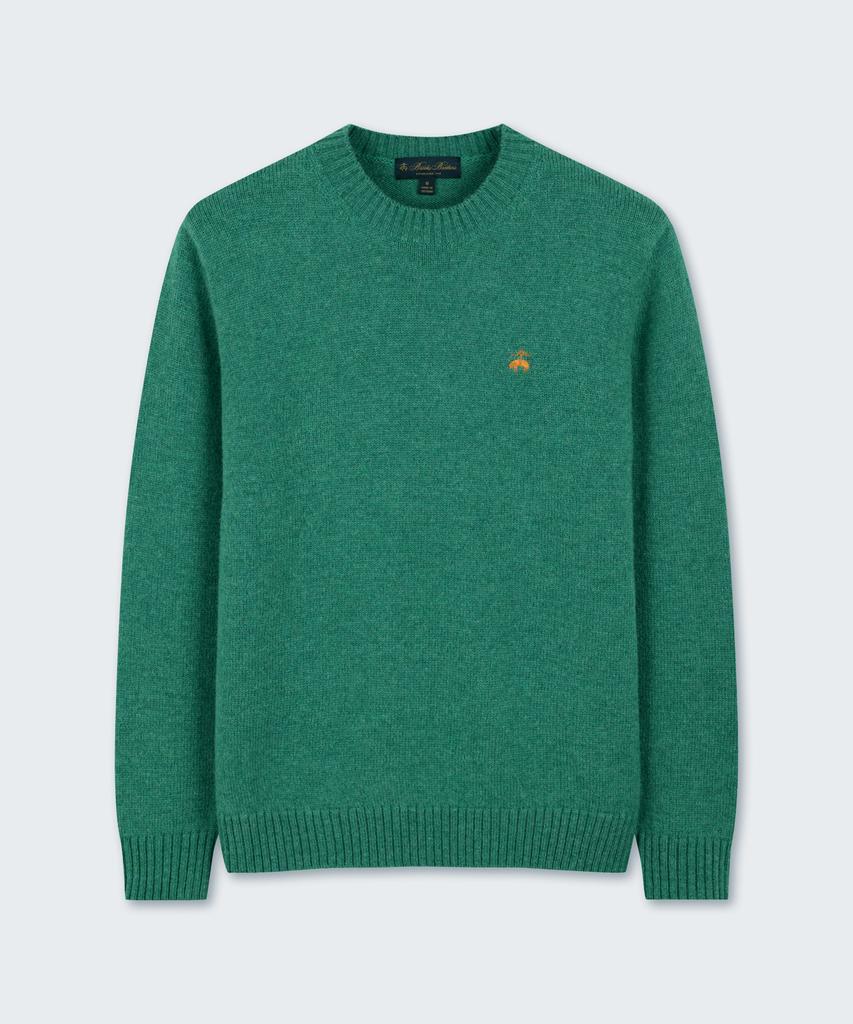 BROOKS BROTHERS [Heritage] Shetland Pullover Sweater (Green) (Bbwrmhg413)