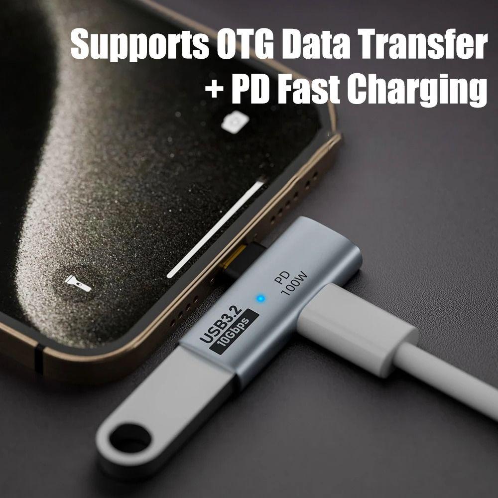 Адаптер USB Type C 2 в 1 для телефона/компьютера/ноутбука/U-диска для телефона/компьютера/ноутбука/U-диска