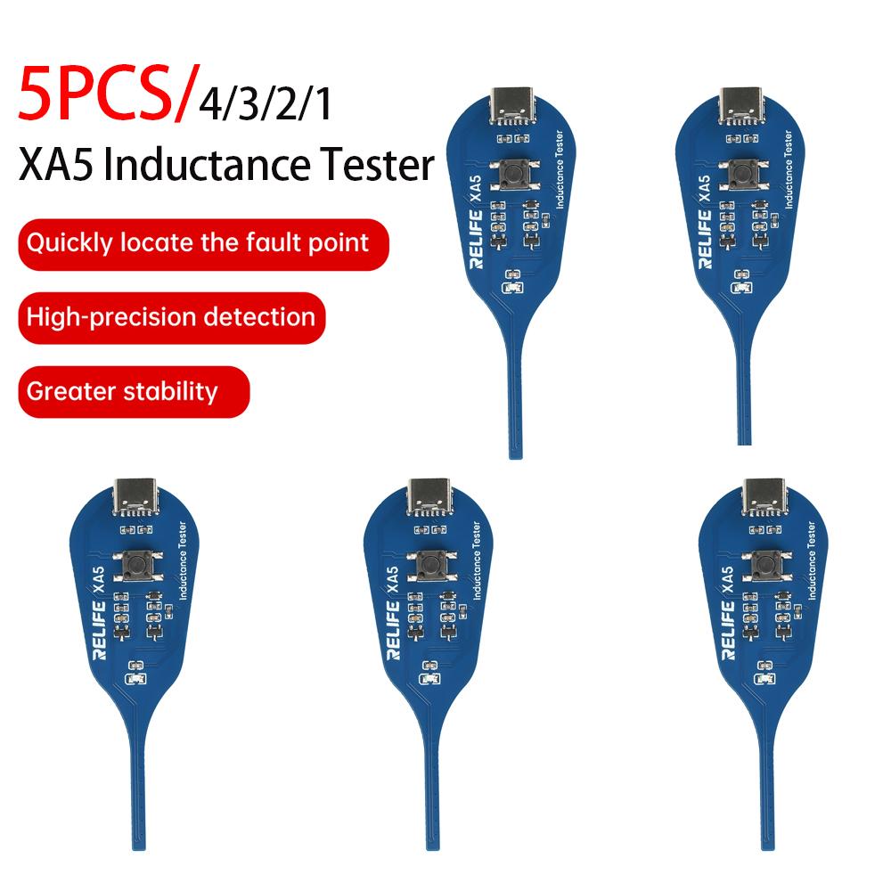 1-1pcs XA1 Type-C Inductance Tester Electromagnetic Non-Contact Fault Detection for Phones Motherboard Repair Diagnostics Tool