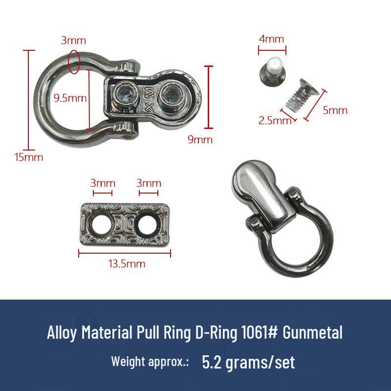 Аксессуары для сумок и багажа: Кольца, Голова монаха, Пирсинг сосков, Кожаные пряжки для DIY, Декоративные винты-заклепки