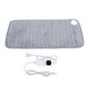 Electric Heating Pad Constant Temperature Keep Warm Soft Velvet Heated Pad for Winter Use Grey EU