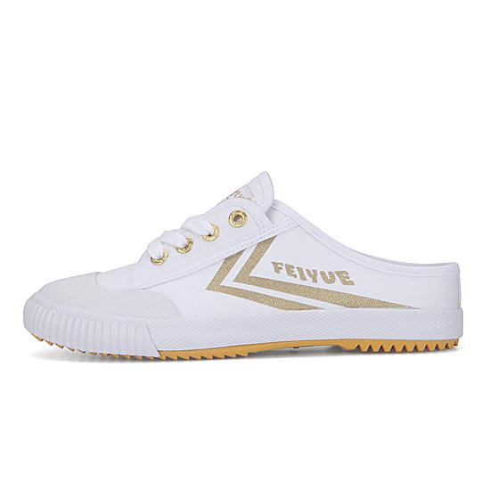 Feiyue Fe Lo 1920 Мюл/Белый/ Золотой Золотой Металлик/Fu100172