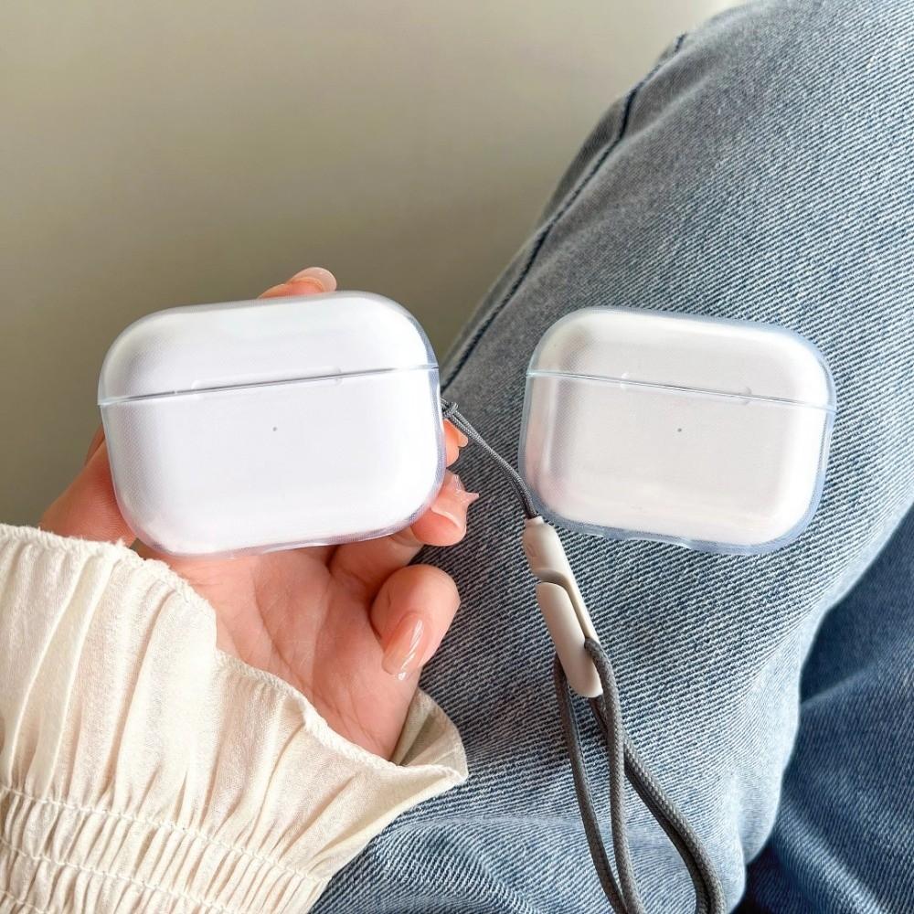 TPU Transparent Protective Case Full Protective Clear Case Charging Box Shell for AirPods Pro 3