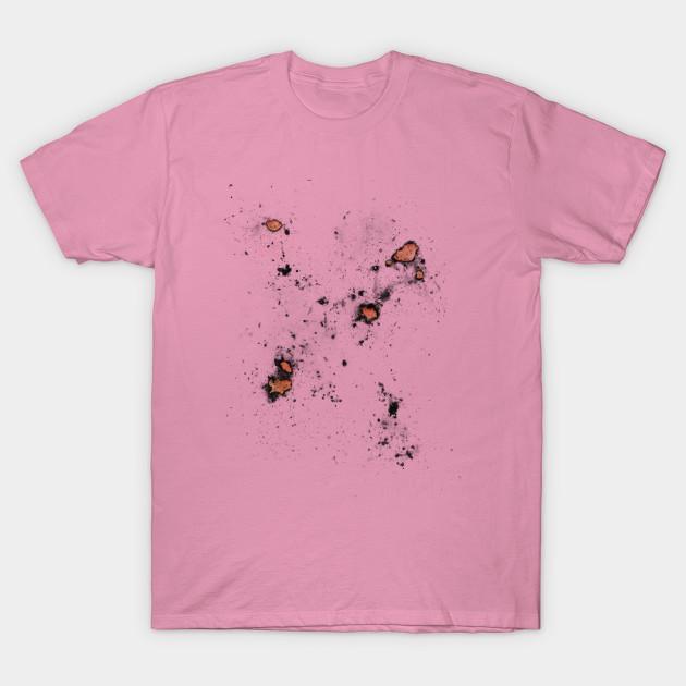 Футболка женская с ожогами, пятнами, костюмом с принтом Harajuku Kawaii, летняя футболка с коротким рукавом для женщин, топ-футболка