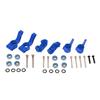 RC Car Front Steering Cup Front C Seat Rear Axle Seat Kit Fit for Traxxas Slash 2WD Aluminum Alloy RC Car Upgrade Parts