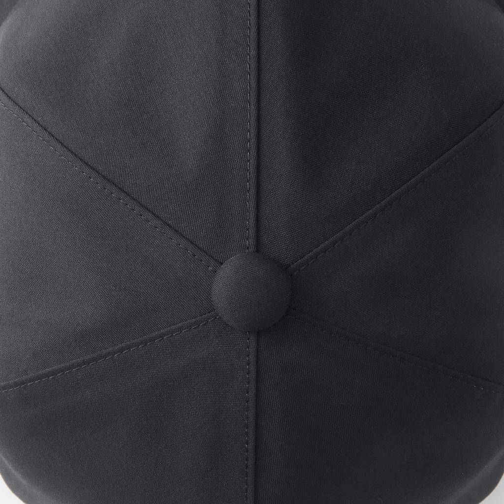 MUJI Кепка Унисекс Взрослые DBB09A5A Черный 55-59см