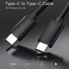 Lot-2 Câble USB-C vers USB-C 1M pour Samsung Galaxy A17 A07 A16 A36 A56 - Noir