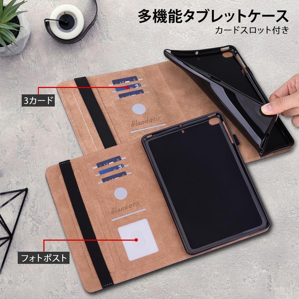 Fire HD 8 Case 12th Generation Fire HD HD 8 Plus Cover Made of Premium PU Leather Bracket Function Card Pocket Notebook Type Full Protection