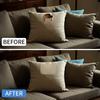 2 pieces of 8x11-inch self-adhesive linen repair subsidy two pieces of furniture sofa handbag car seat beige 20 * 30cm