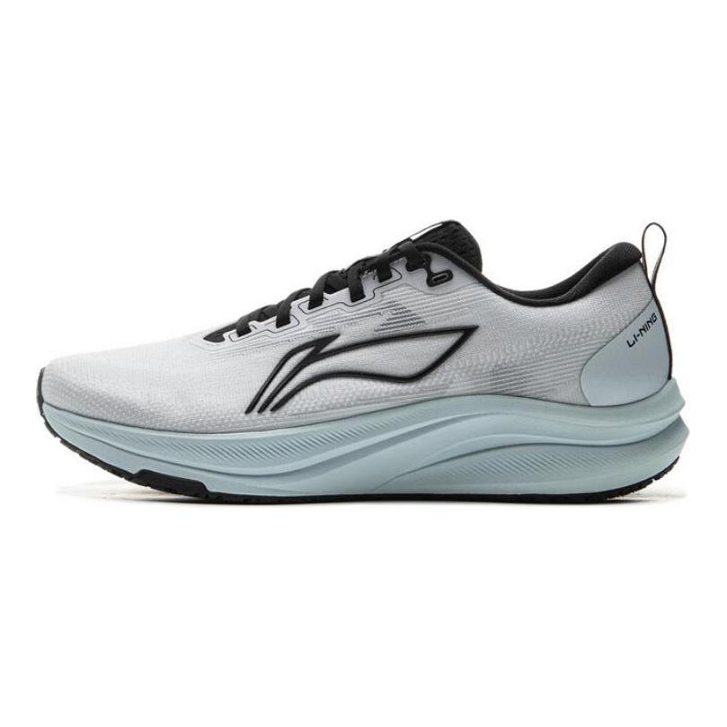 Li Ning Red Hare 8 Тканевые Низкие Повседневные Для Теста по Физической Подготовке Медицинского Осмотра Тренировок Беговые Кроссовки Мужские Бело-Синие ARPV001-8