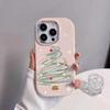 Phone Case for Huawei Nova 10 7 9 SE P30 Pro Honor 50 Cover Merry Christmas Tree Gift Silicone Plating Metal Lens Korean Fundas