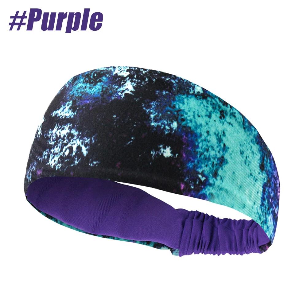 1 шт., повязка на голову для мужчин и женщин, спортивная повязка на голову для бега, тренировок, эластичная влагоотводящая повязка