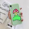 Чехол для телефона Cottagecore Frog Mush Kawaii, мягкий однотонный чехол для iPhone 11 12 13 mini pro XS MAX 8 7 6 6S Plus X XR