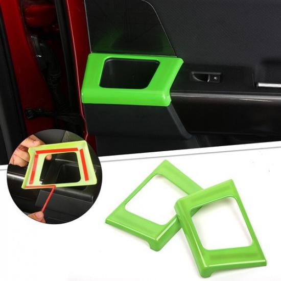 Light Green Rear Door Handle Cup Holder Panel Trim Cover For Ford F150 -