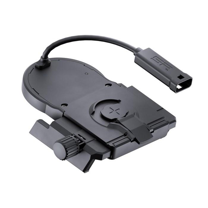 SP CONNECT Universal Charging Phone Clamp | Motorcycle Phone Holder | 52812 Black. Uni Clamp SPC+