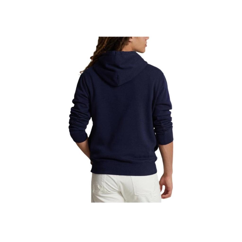 Мужские толстовки с капюшоном Polo Ralph Lauren Letter Bear Embroidered, темно-синие 710853309-030