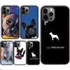 Смешной Чехол для Телефона с Французским Бульдогом для iPhone 17 Air 16 16e 15 13 14 11 12 Pro Max Max Plus coque fundas Shell