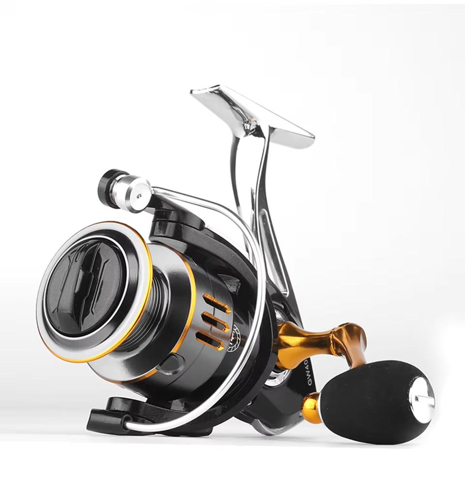 KEKAXI GW1000-7000 Fishing Wheel Fish Line Wheel Carp Full All Metal Spinning Reel Saltwater Fresh Carp Sea Fishing Reel