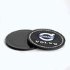 2PCS Car Coasters Rubber Water Cup Bottle Holder Anti-slip Pad For Volvo S40 S80L S60 S90 S70 XC40 XC90 XC60 V40 V60 V90 V70
