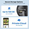 4K 8MP WiFi Камера видеонаблюдения 4MP 4-кратный цифровой зум PTZ IP Двойной объектив ИИ Детекция человека Наружная камера безопасности Приложение ICSEE