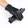 Hengyuanxiang Men's Premium Black Sheepskin Gloves