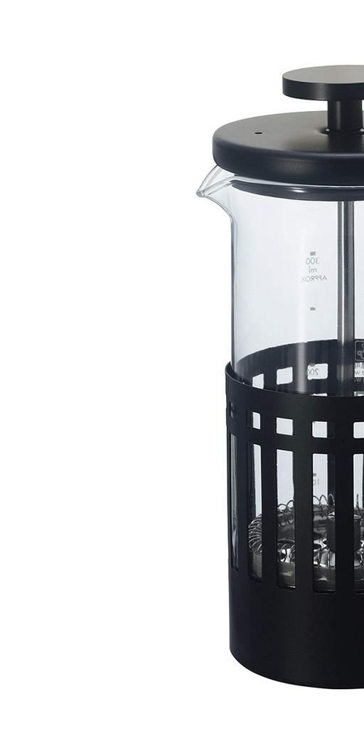 Чайник HARIO черный на 2 чашки, пресс для чая и кофеварка THN-2-B