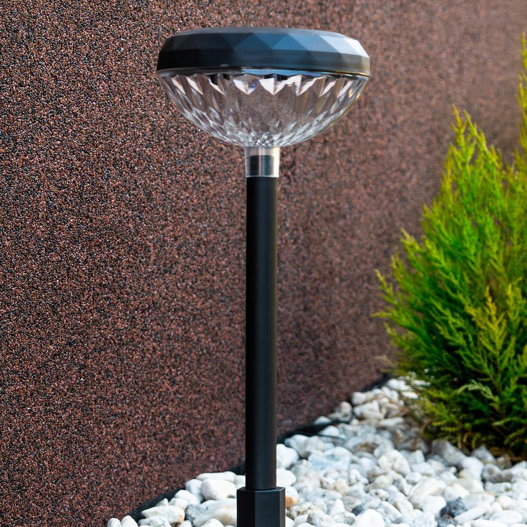 Tom Rgb Solar Bollard Ip44 2-Pack