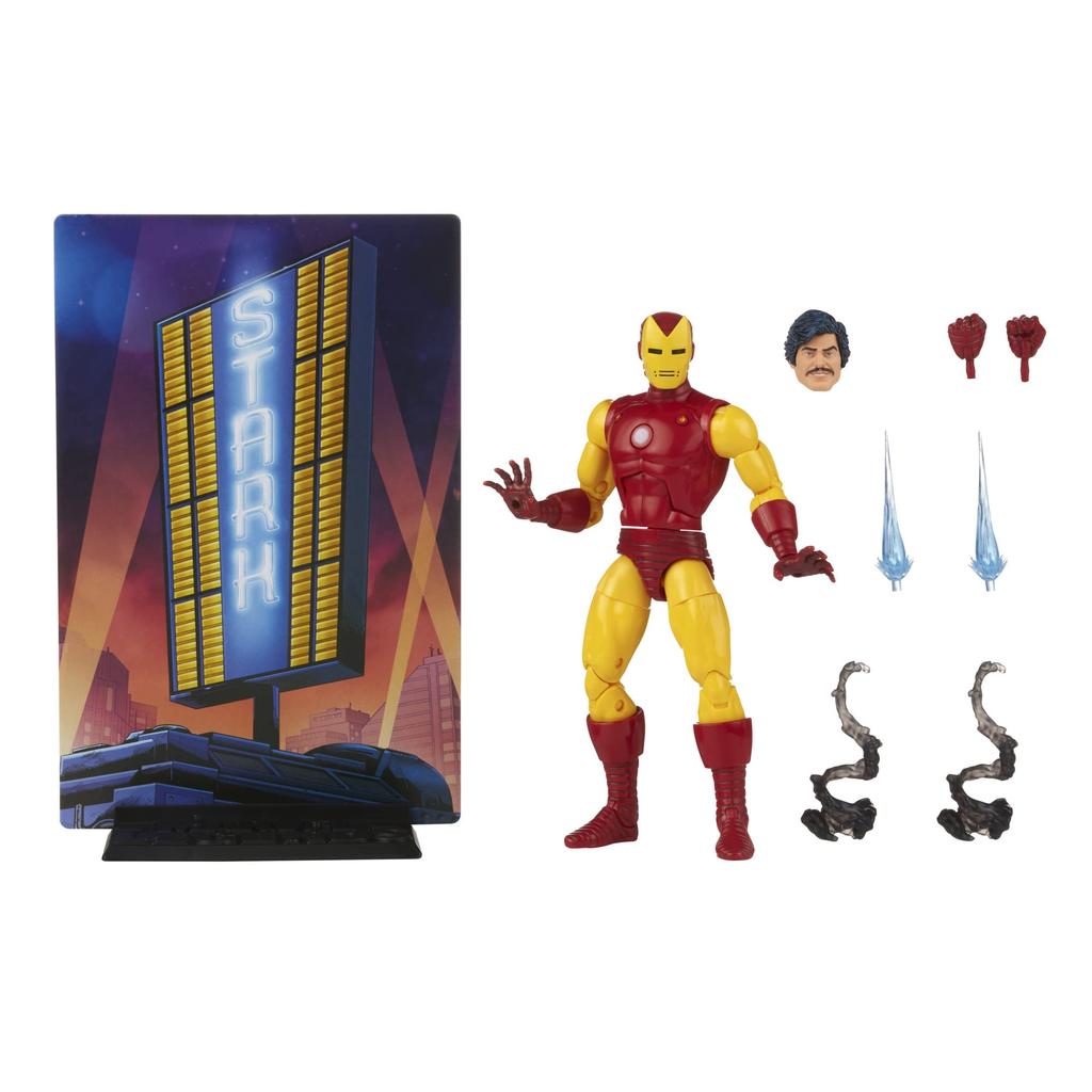 Hasbro Marvel Legends Серия 1 Железный Человек F3463 Оригинальная 6-дюймовая фигурка