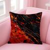 Abstract art JJackson PPollock Cushion Cover Pillow Case Soft Friendly Fabric  Concealed Zipper