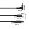 140 Вт PD USB Type C штекер постоянного тока 5,5x2,5 мм/5,5x2,1 мм/4,5x3,0 мм/6,0x3,7 мм/7,4x5,0 мм кабель для зарядки ноутбука