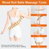 100% Nature Wooden Therapy Massage Pain Relief Anti Cellulite Body Slimmling Lift Gua Sha Relaxation Tools Oil Care Massager