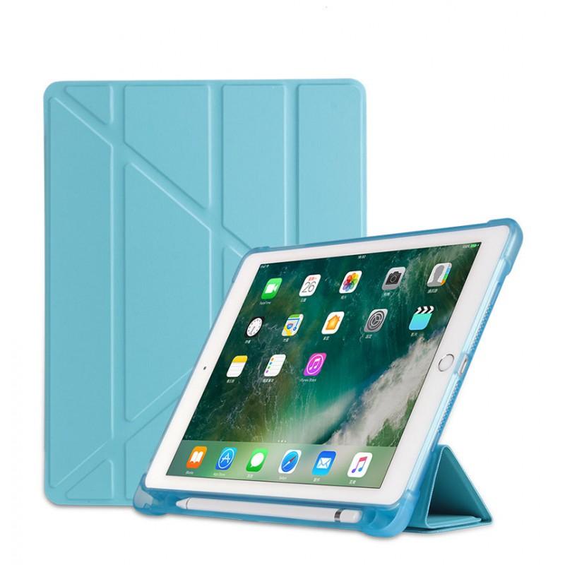 Ударопрочный ТПУ чехол для iPad Pro 12.9 Air 4 С держателем для стилуса Функцией подставки Тонкий Мягкий чехол