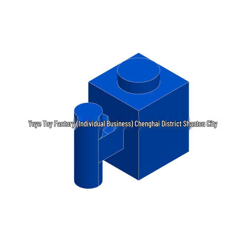 Small Particle Building Blocks: 1x1 Single-Sided Handle Brick - Educational Toy & Universal Accessory