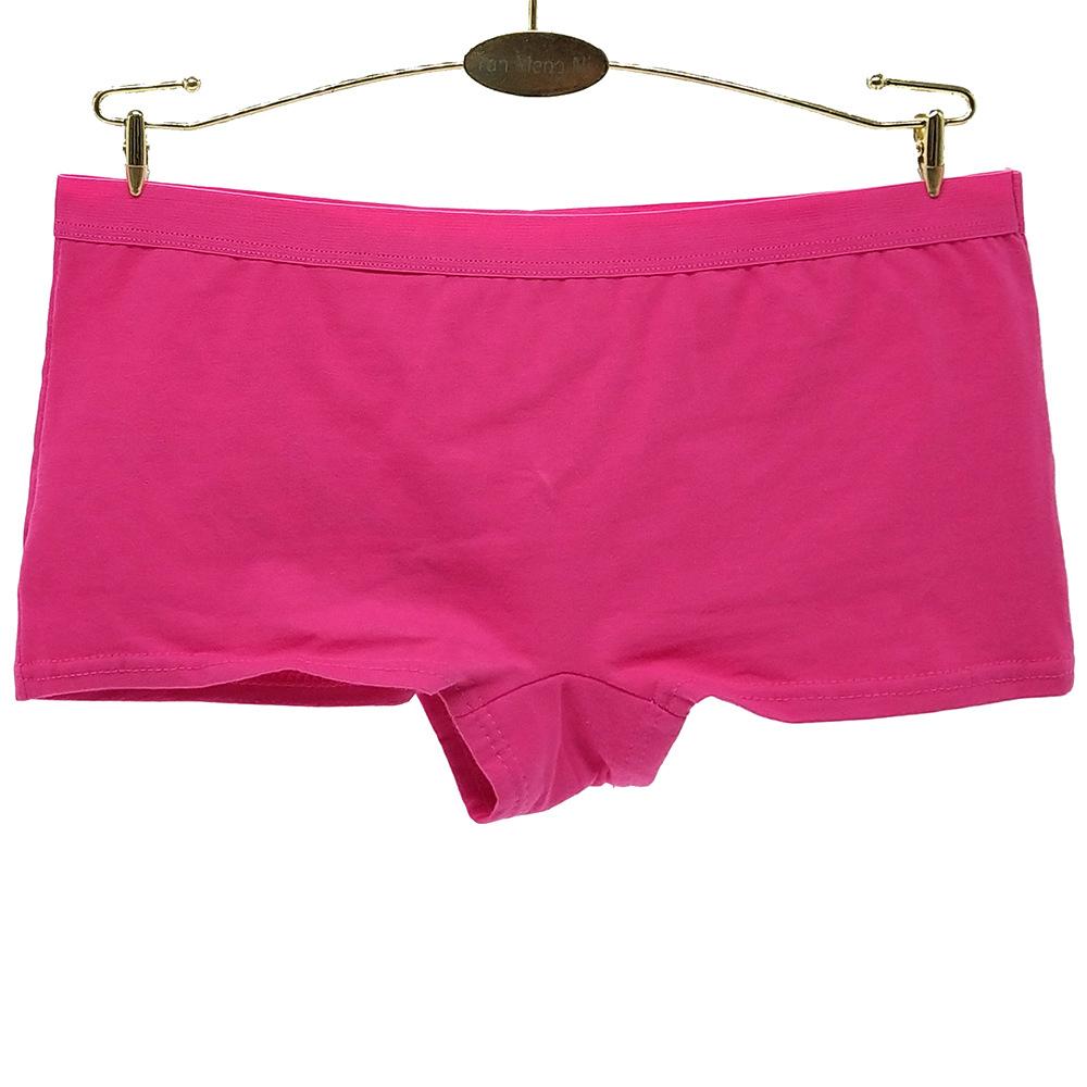 Женское нижнее белье, женские хлопковые боксеры, шорты, джинсовые трусики с принтом для девочек, шорты для мальчиков, трусики, 6 шт.