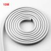 Car Door Protector Edge Scratch Strip Guard Trim Automobile Door Noise Reduction Anti Collision Protection With Steel Carstyling Interior Mirrors 6