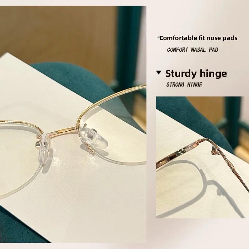 Retro Cat Eye Reading Glasses Fashion Luxury Design Women Presbyopia Eyewear Vintage Blue Light Blocking Readers for Ladies