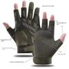 Износостойкие перчатки для мотоциклистов, три пальца, мужские перчатки без пальцев, женские, мужские