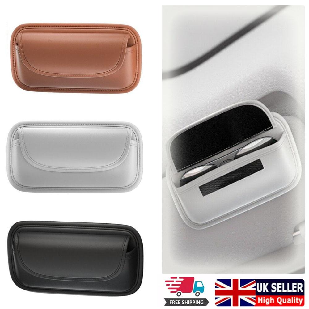 Автомобильный солнцезащитный козырек, держатель для очков, коробка для солнцезащитных очков, сумка для солнцезащитного козырька, универсальный держатель для очков для автомобильного солнцезащитного козырька, универсальная сумка для солнцезащитных очков