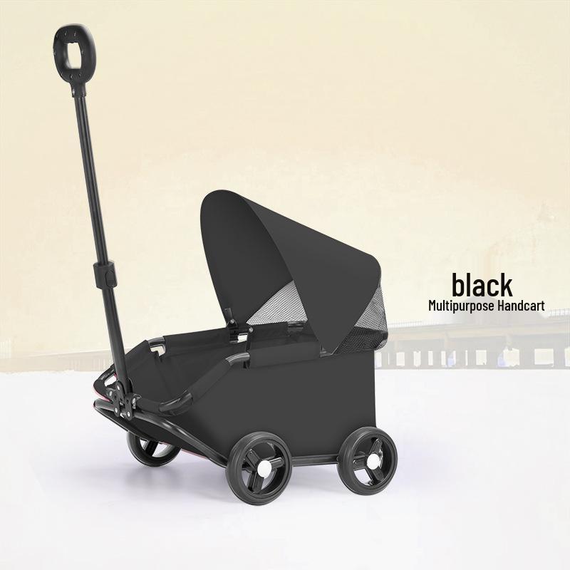 Foldable Pet Stroller for Dogs and Cats - Cross-Border Export
