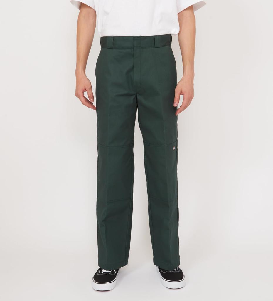 Рабочие брюки Dickies с двойными коленями Свободный крой 85283 Охотничий зеленый 30 32