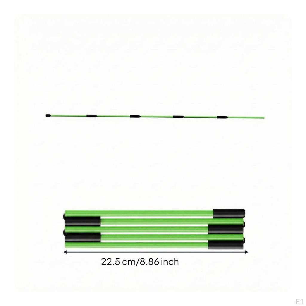 Golf Putting Training Foldable Stance Guide MultiSection Swing