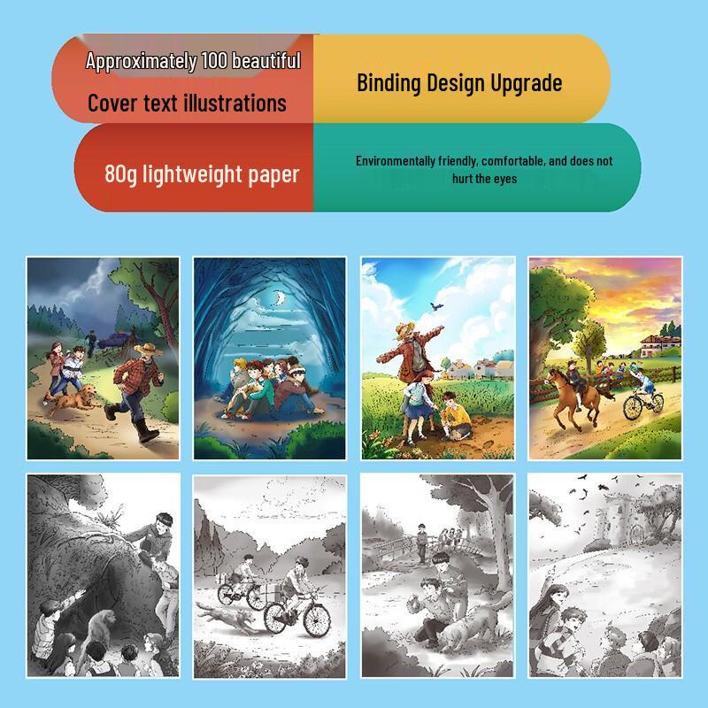 Seven Little Detectives: Complete 3-Series Collection (15 Volumes)