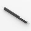 MUJI ABS Resin Mechanical Pencil that Writes Down to the Last Black 1mm, 0.5mm Lead, 38960447,