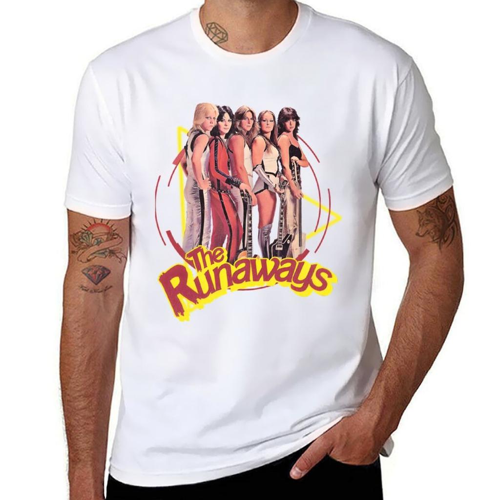 The Runaways Tshirt Basic Solid Color Casual Tee Shirt