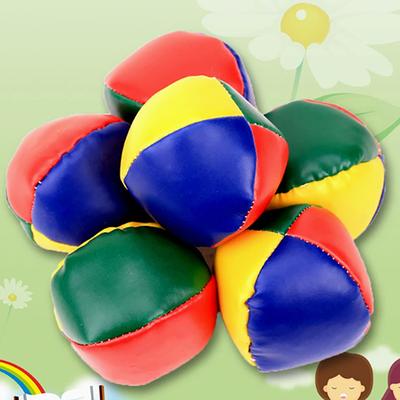 3 шт. Жонглерские мячи для начинающих Игрушки и игры Мягкие жонглерские мячи для начинающих Мини-набор для жонглирования Случайный цвет