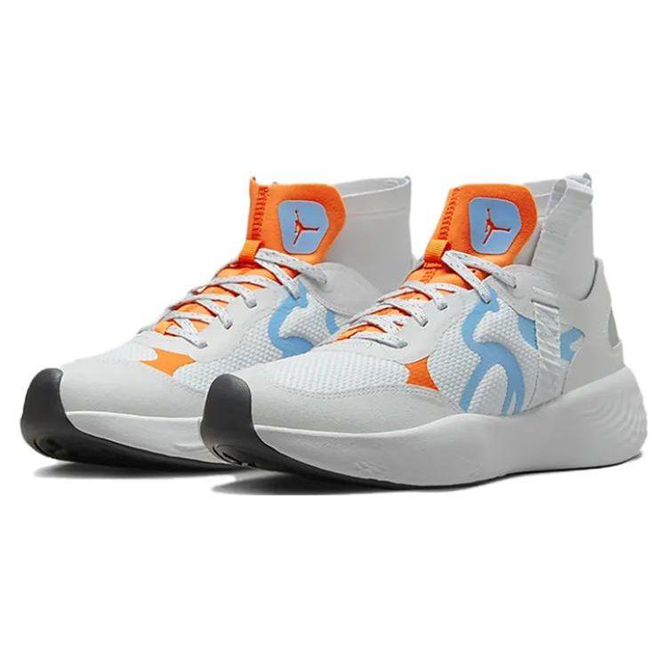 Air Jordan Delta 3 Mid Чистый платиновый Шамбре Тотальный оранжевый DR7614-004