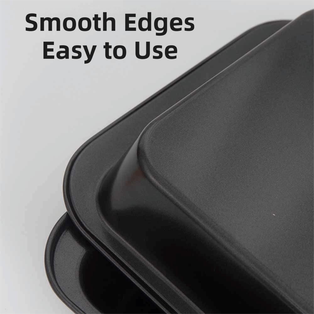 31/37/42/47cm Rectangular Baking Pan Deep/shalow Plate Loaf Pan Cookie Sheet Homemade Cakes
