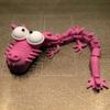 Крутой настольный компаньон - Подвижный 3D-печатный дракон - Идеально подходит для добавления нотки фэнтези на ваше рабочее место или в коллекцию